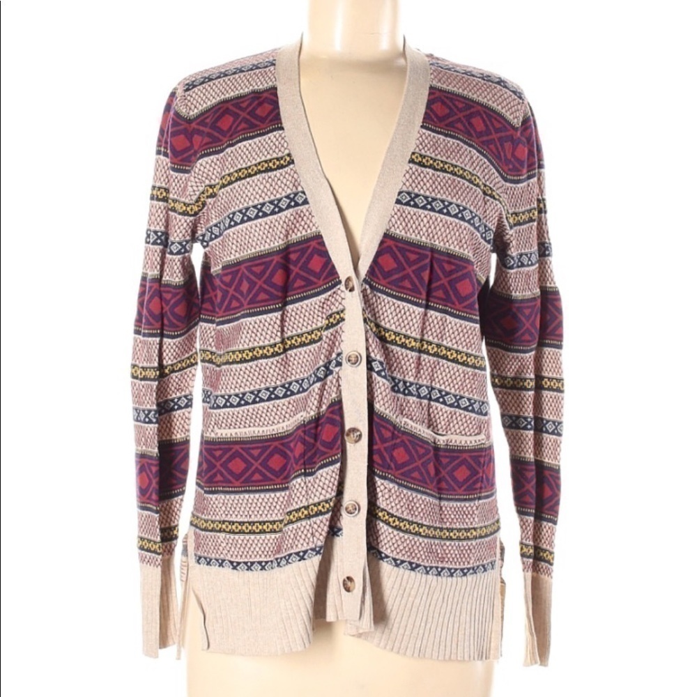 PRINTED cardigan